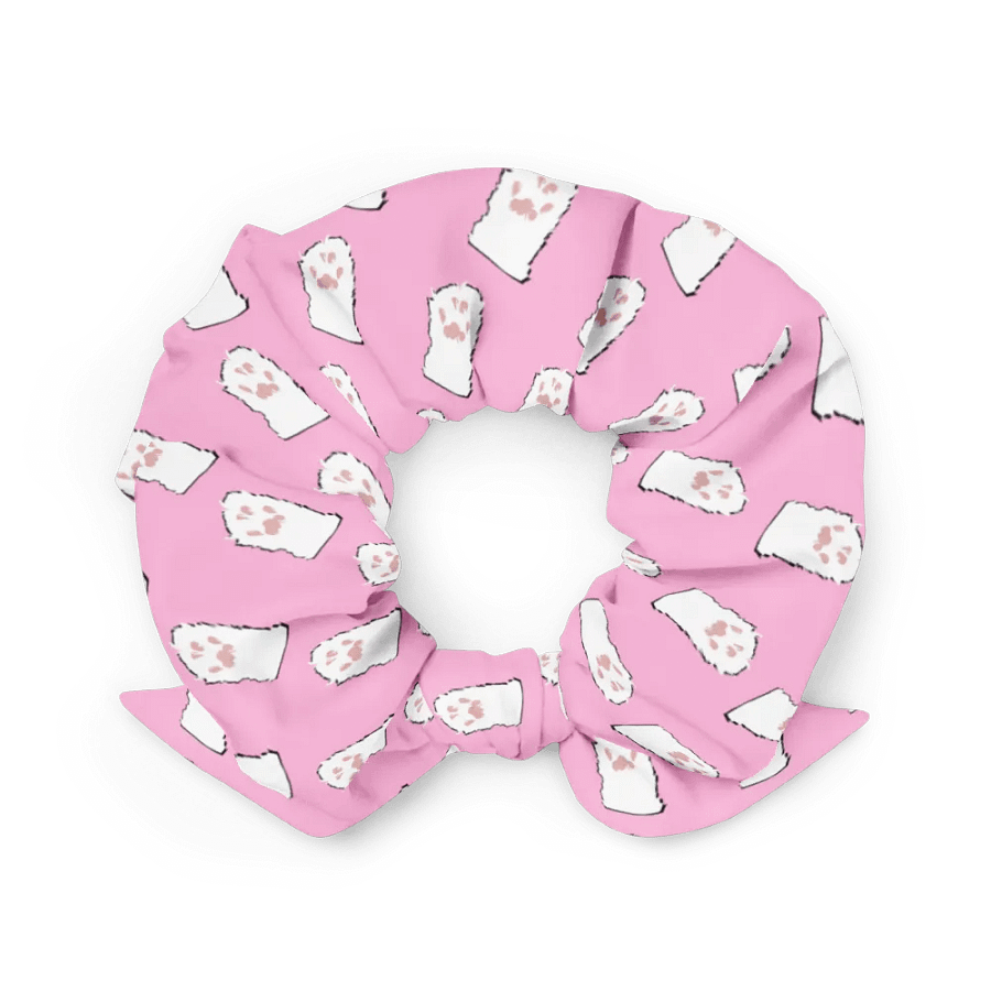 CINNI PAW PATTERN Scrunchie (Pink) product image (4)