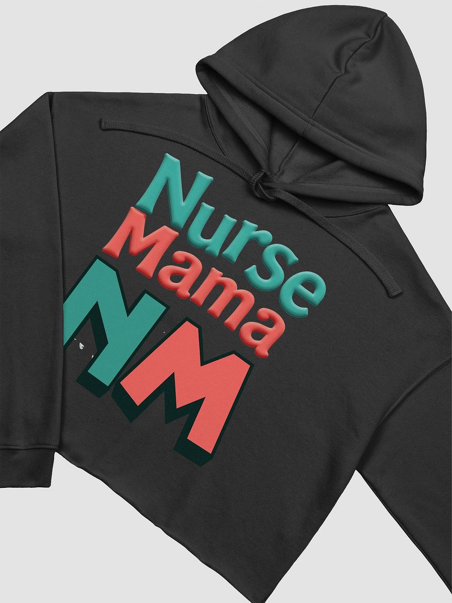 Nurse Mama NM Crop Hoodie product image (26)