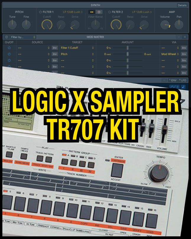 Logic X Sampler: TR707 Kit product image (1)