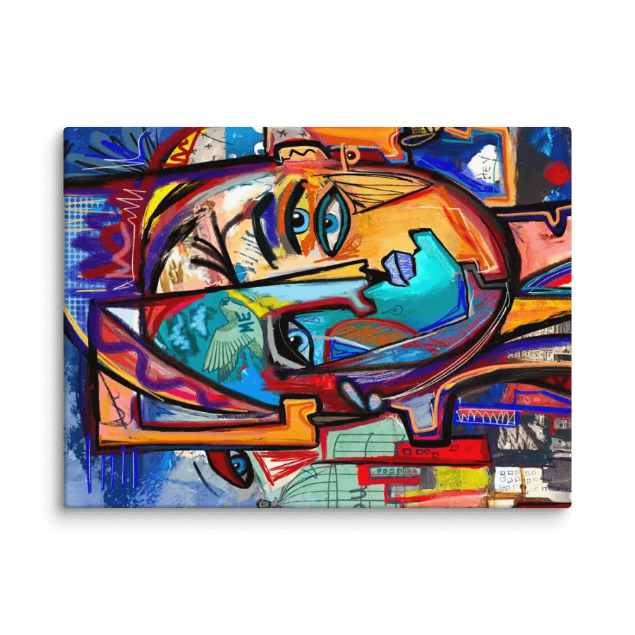 The Fine Line Between Heartbreak and Freedom (Canvas) by Gabe Weis product image (1)