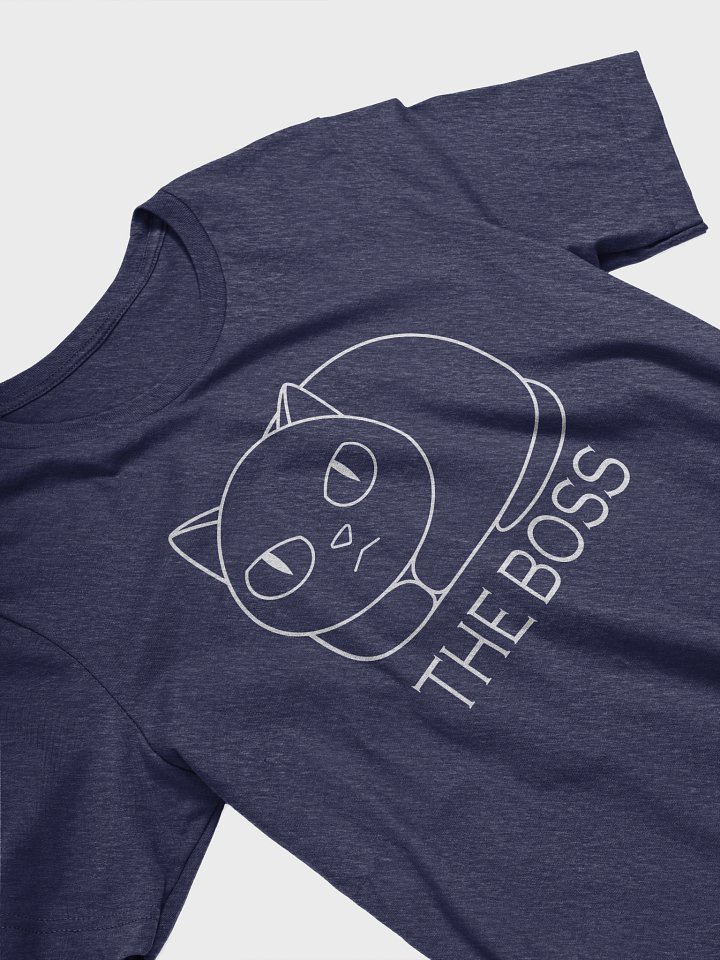 The Boss (White Print) - Unisex Adult Super Soft Lightweight T-shirt product image (2)
