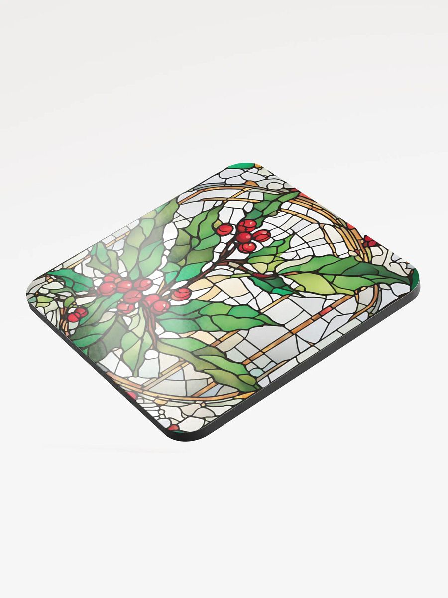 Festive Season Stained Glass Coaster Set product image (3)