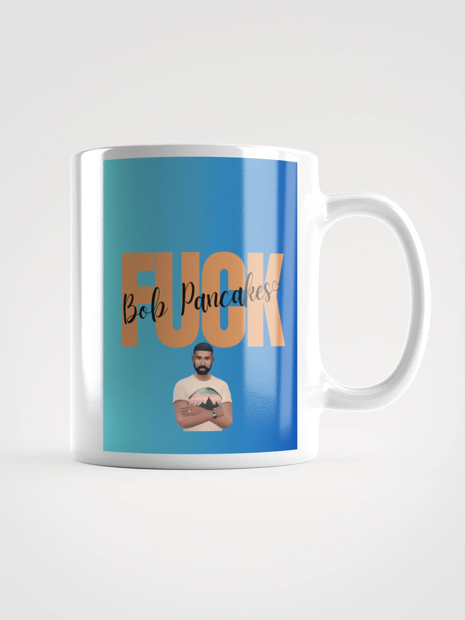 F*ck Bob Pancakes! Glossy Mug product image (1)