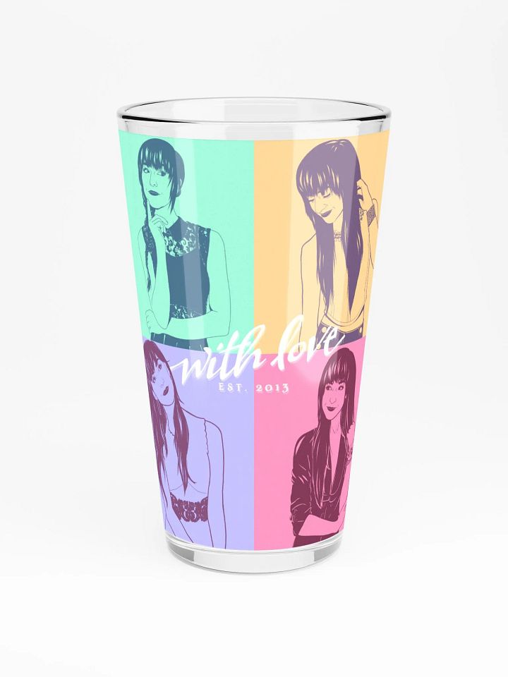 With Love Pop Art Glass product image (1)