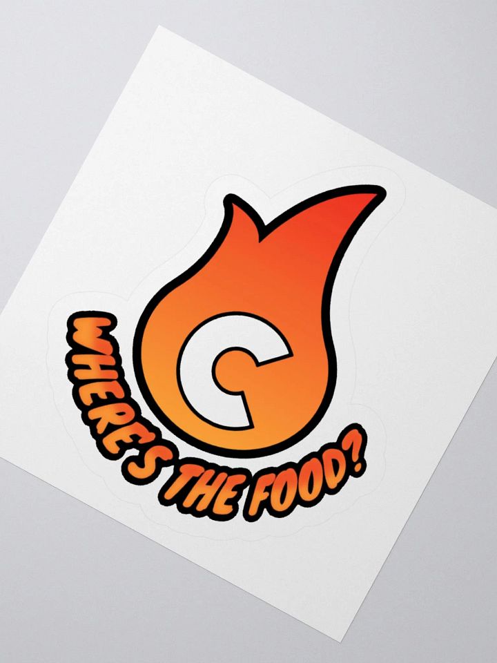 Where's The Food Sticker product image (1)