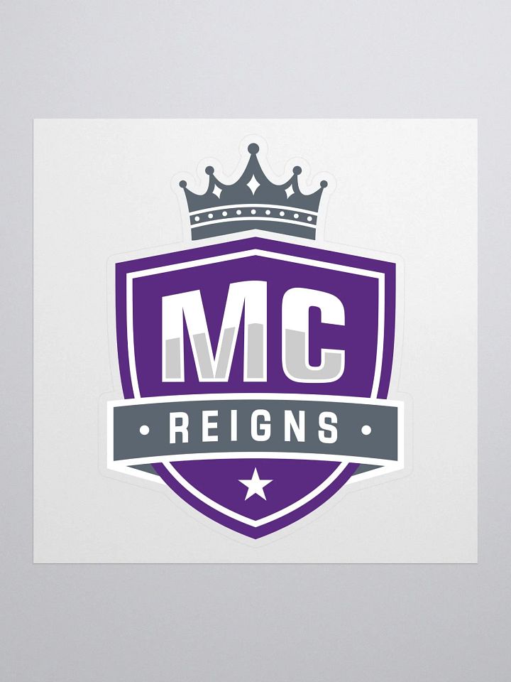 Purple Logo MC Reigns Sticker product image (1)