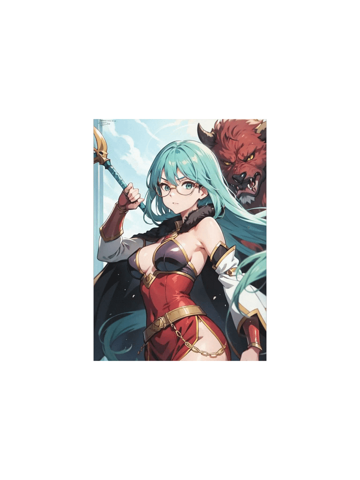 Aqua K Warrior Poster product image (1)