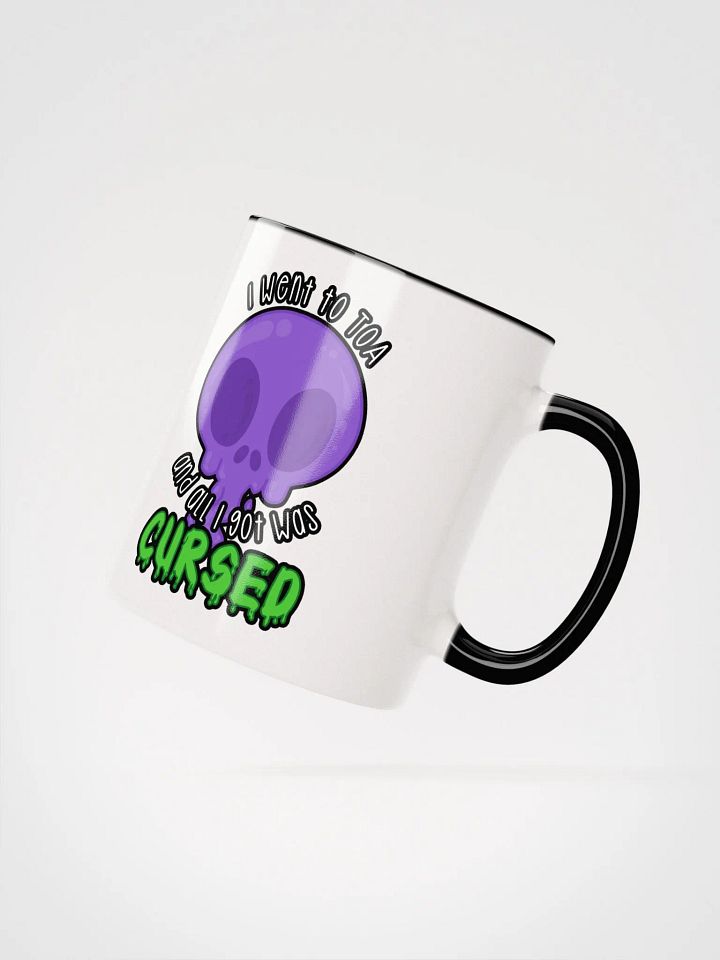 All I Got Was Cursed - Warlock - Ceramic Mug w/Color product image (2)