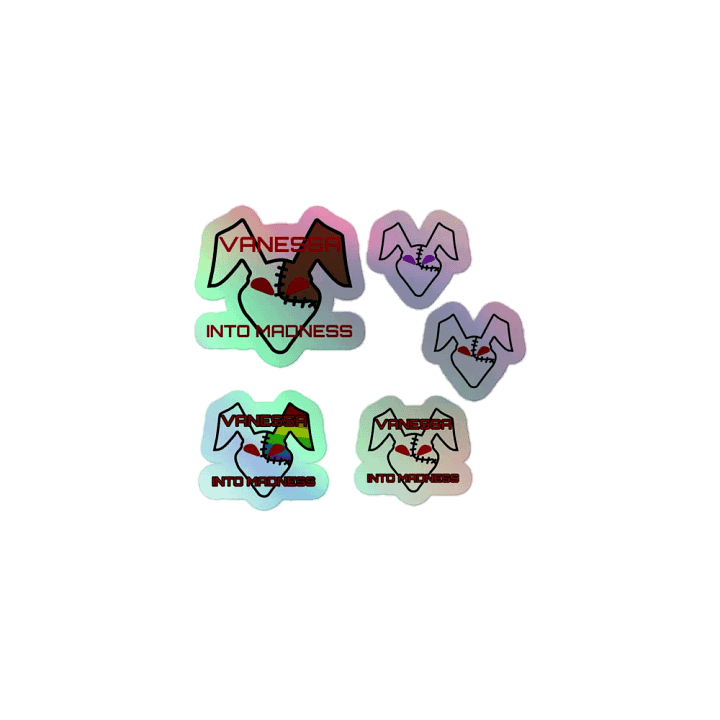 Vanessa Into Madness Holographic Stickers product image (1)