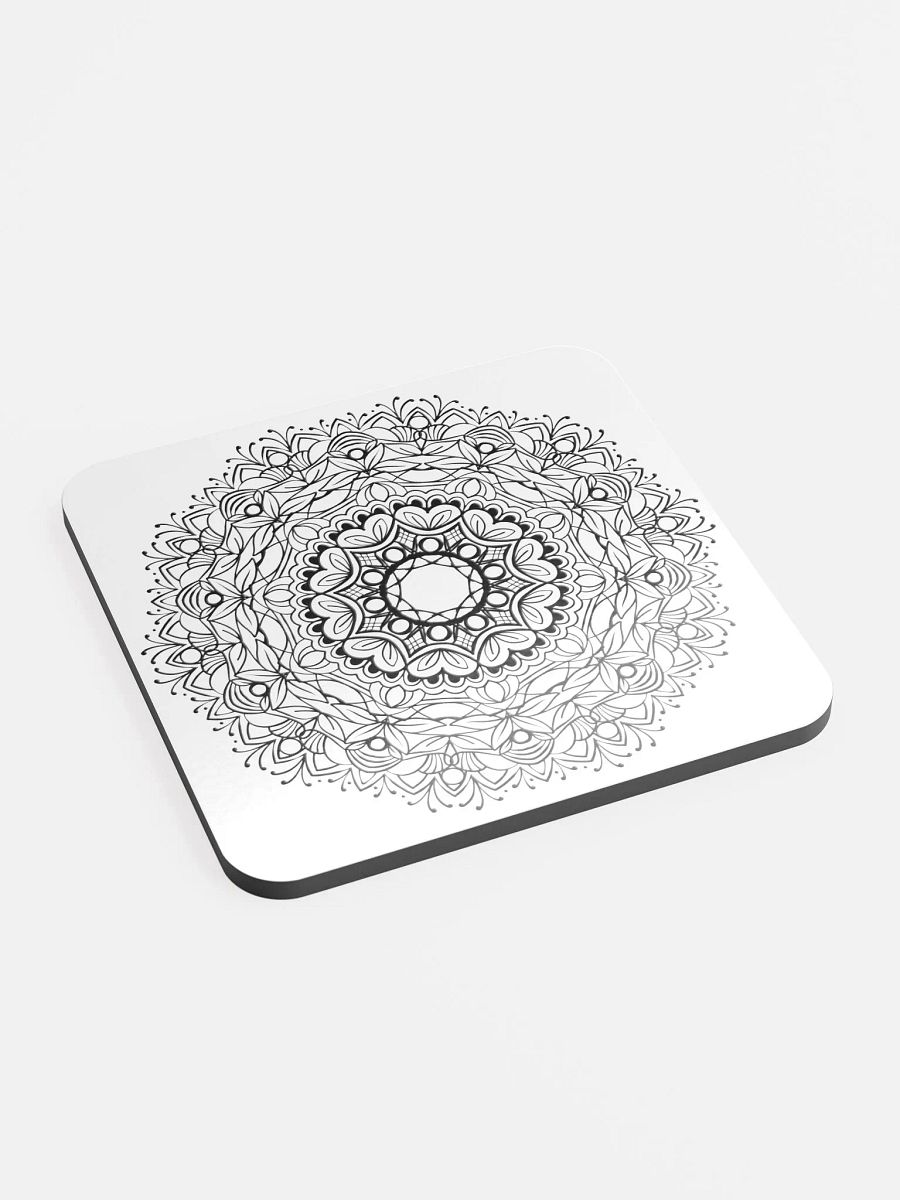 Mandala Monochrome Coaster Set product image (2)
