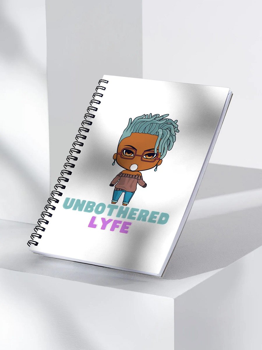 Sems' Unbothered Lyfe - Spiral Notebook product image (3)