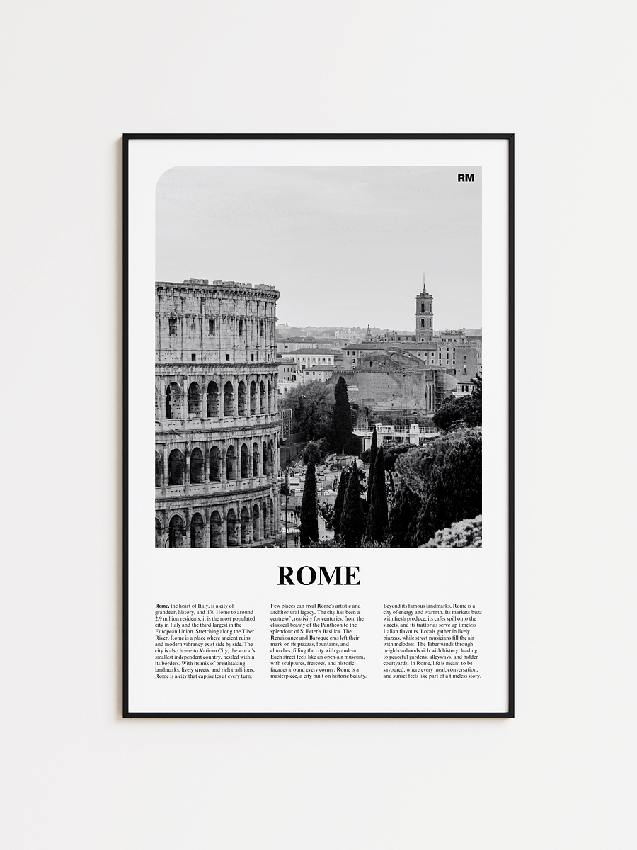 Rome 04 Newspaper Poster product image (1)