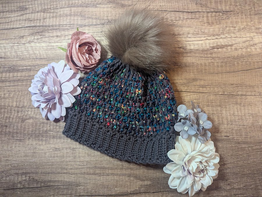 Alpine Beanie - Gray/Rainbow product image (1)