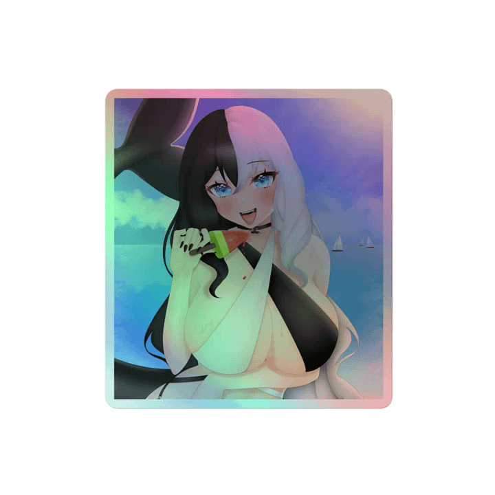 Watermelon Holographic Sticker product image (1)