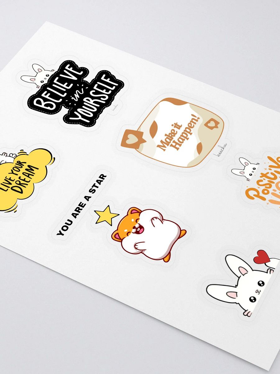 Motivational Keechu Sticker Sheet product image (2)