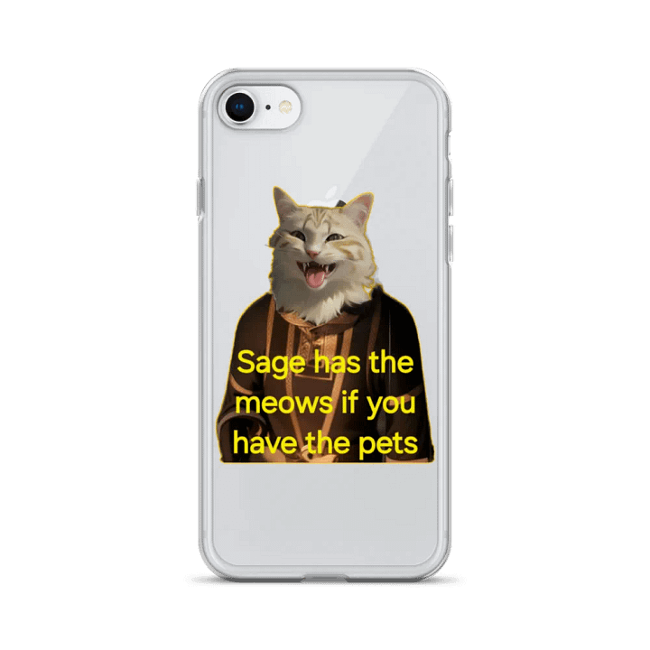 Sage Barter! iPhone Case product image (20)