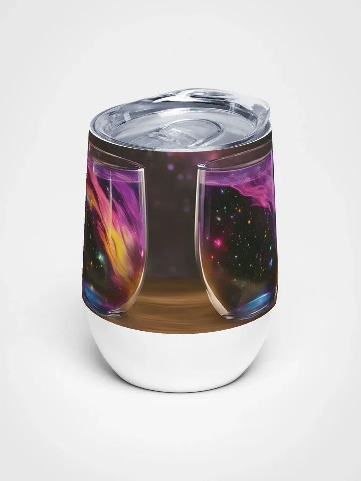 Galaxy Glitter Wine Tumbler – Sip the Universe's Brilliance product image (1)