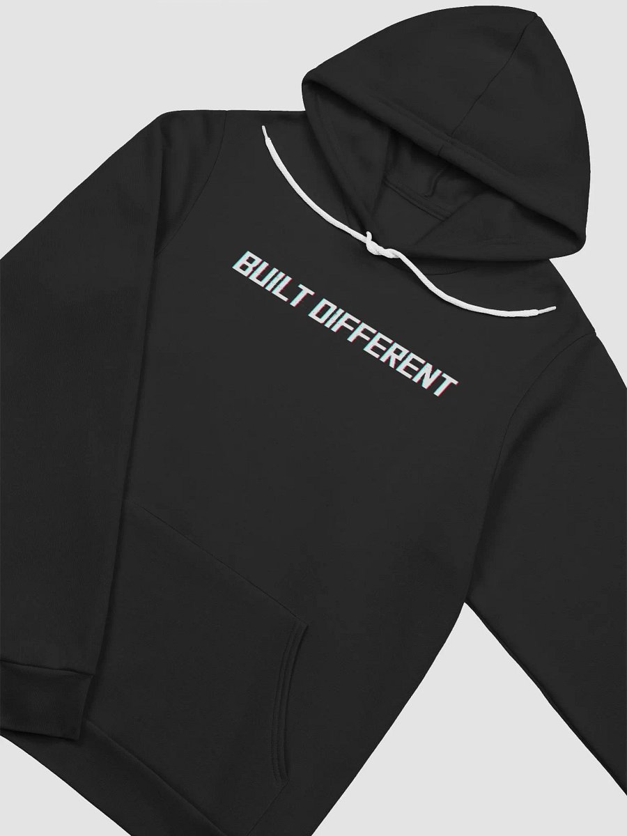 Built Different Glitch Hoodie product image (8)