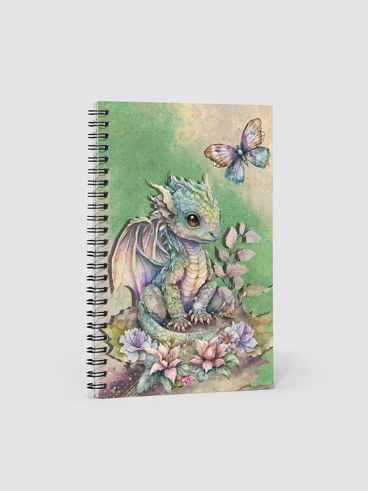 Magical Dragon Butterfly Notebook Watercolor product image (2)