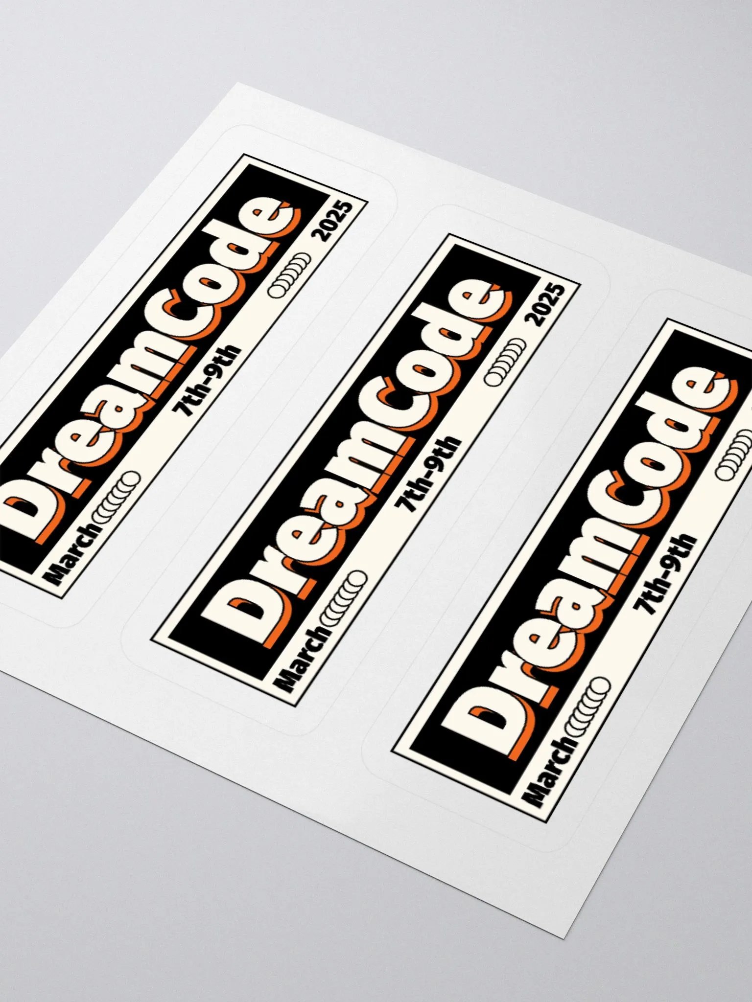 DreamCode 2025 Sticker Pack product image (3)