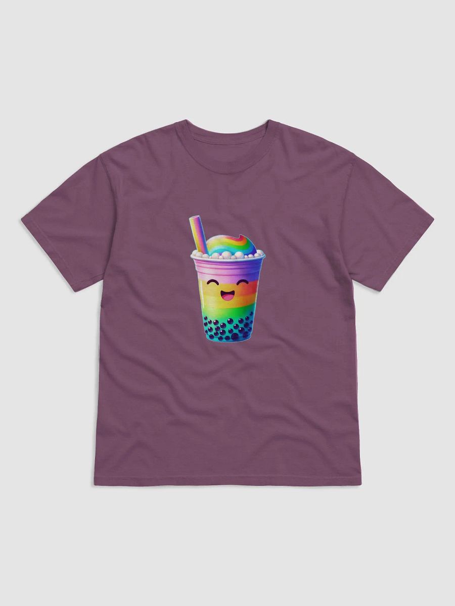 Rainbow Bubble Tea Happiness T-Shirt product image (2)