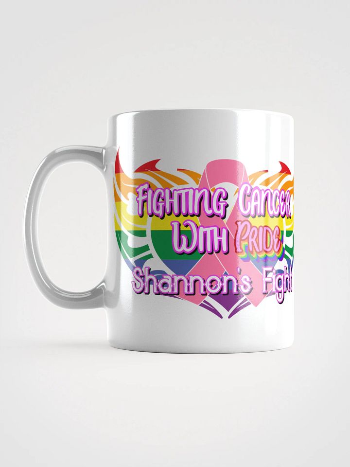 Fighting Cancer w/ Pride - White Mug product image (2)