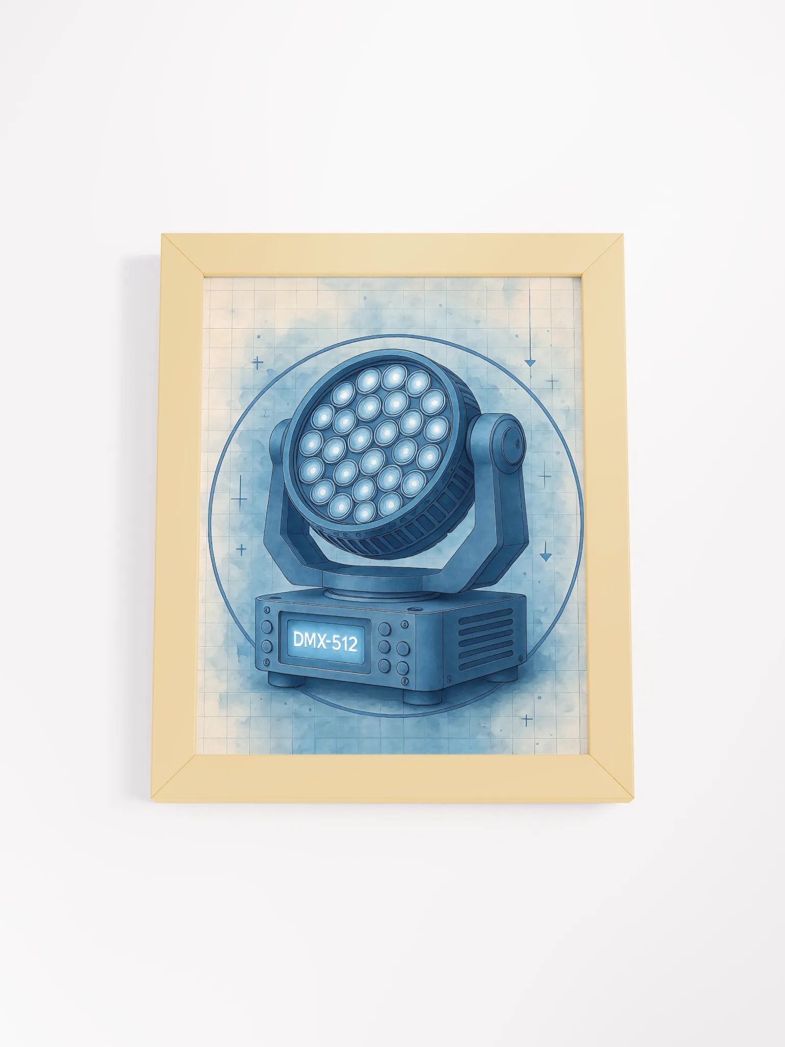 Theatrically Jerry: "Schematics" Moving Head Wash Fine Art product image (3)