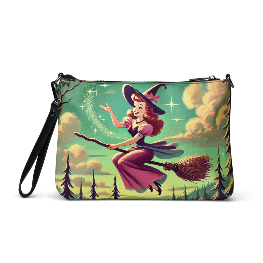 Enchanting Witch Halloween All-Over Print Crossbody Bag product image (3)