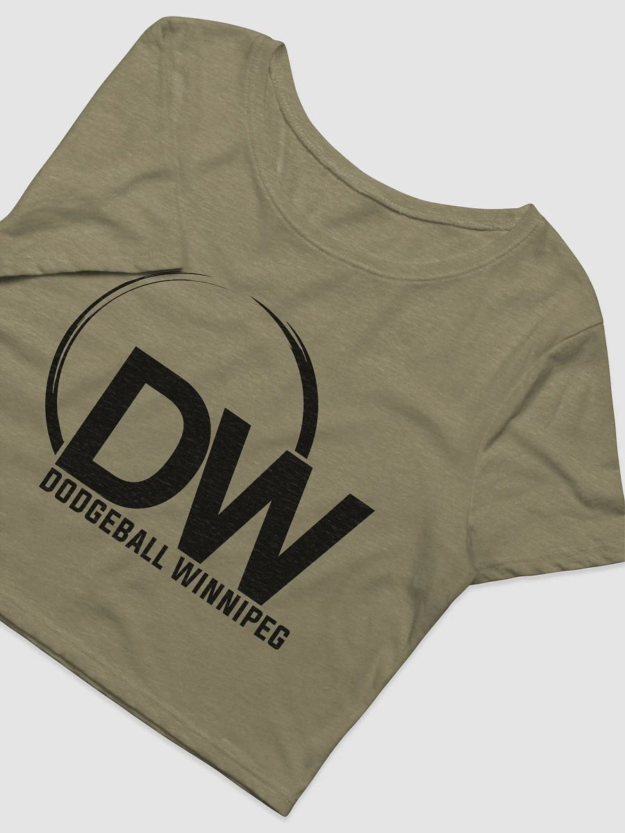 Dodgeball Winnipeg Crop Top (Dark) product image (4)