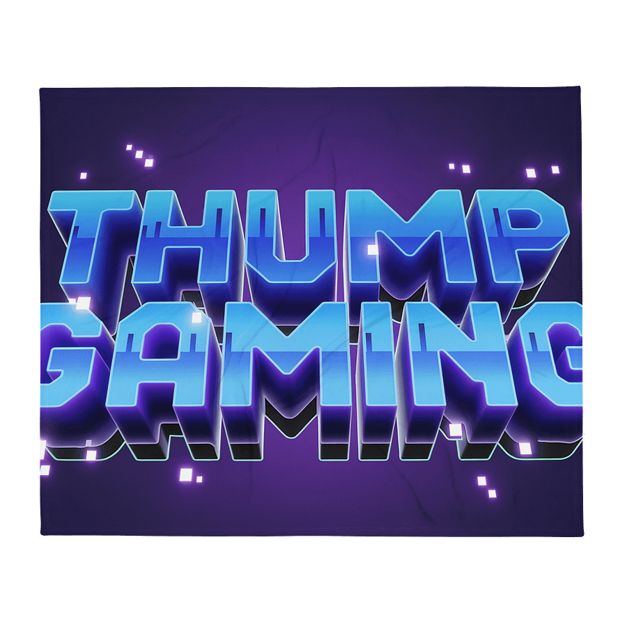 Game On & Chill: ThumpGaming Throw Blanket product image (2)