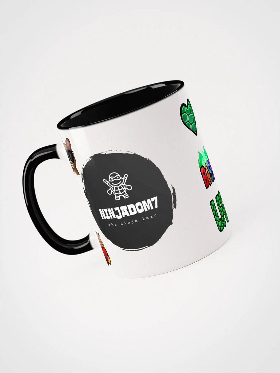 Ninja Ceramic Mug with Color Inside product image (4)
