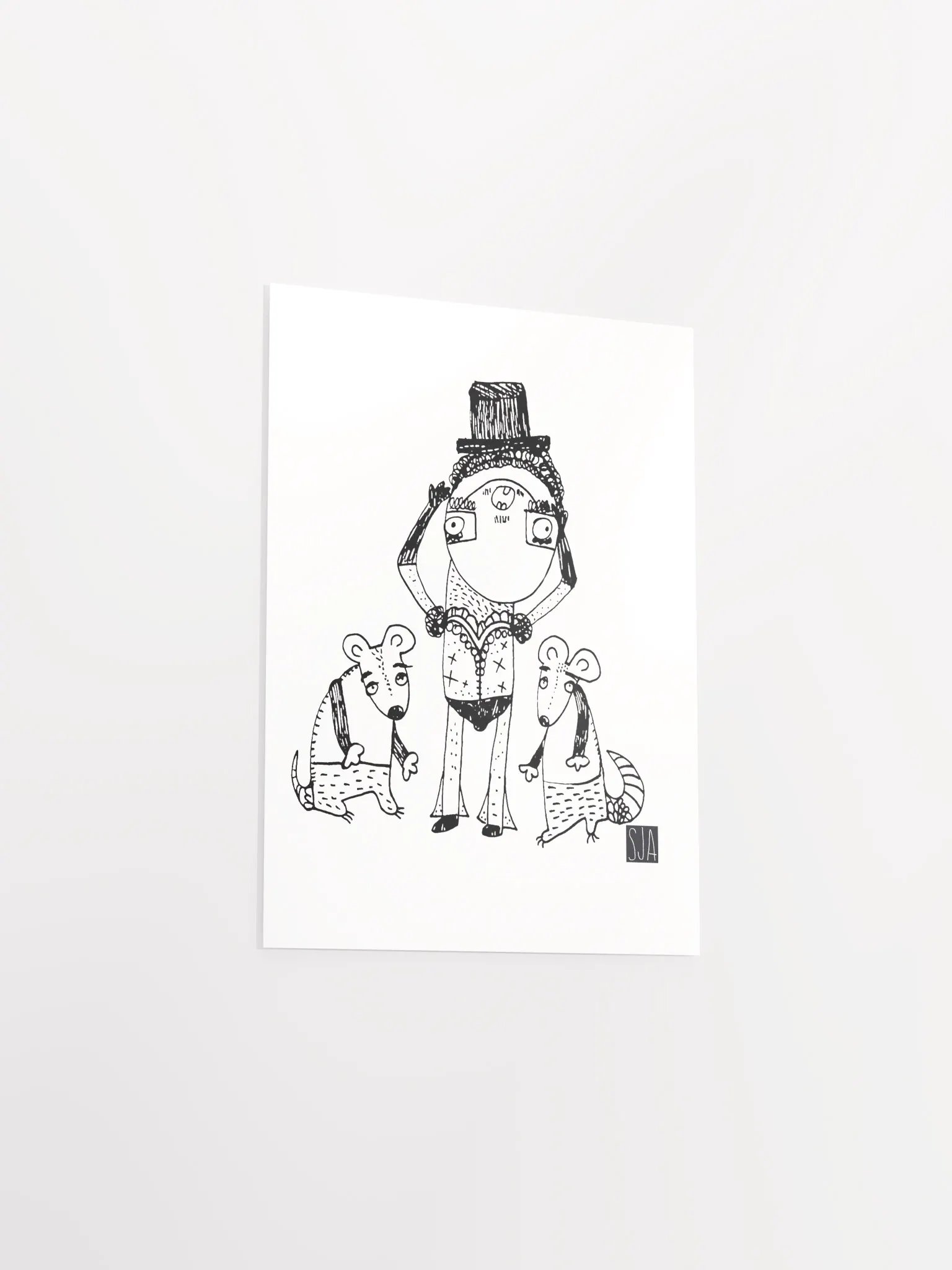 Fancy Dancer with Rat Boy Pals matte poster product image (7)
