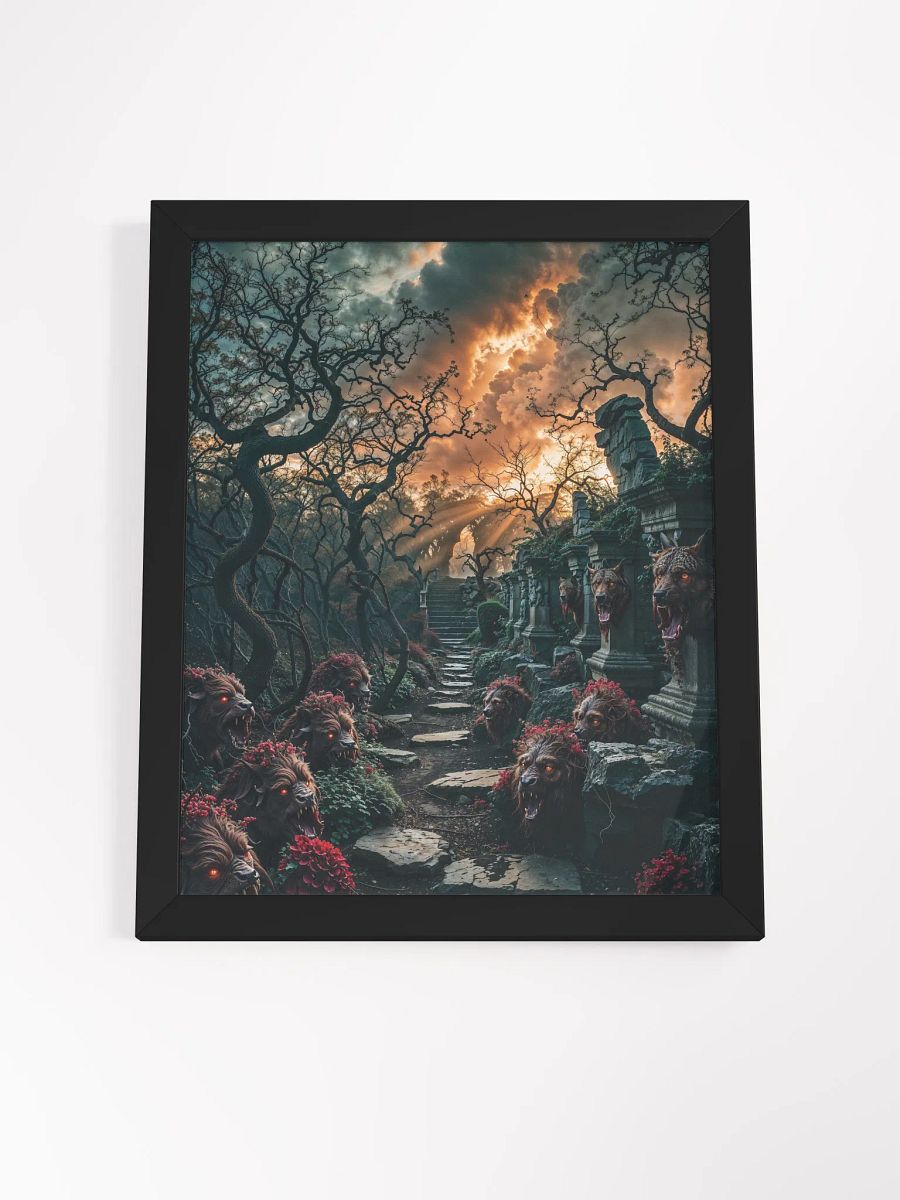 The Path of Eternal Guardians Framed Print product image (19)
