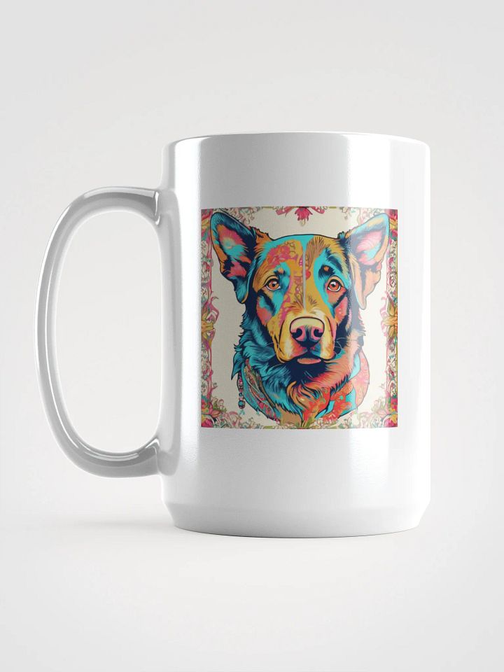 Vibrant Dog Portrait Mug product image (2)