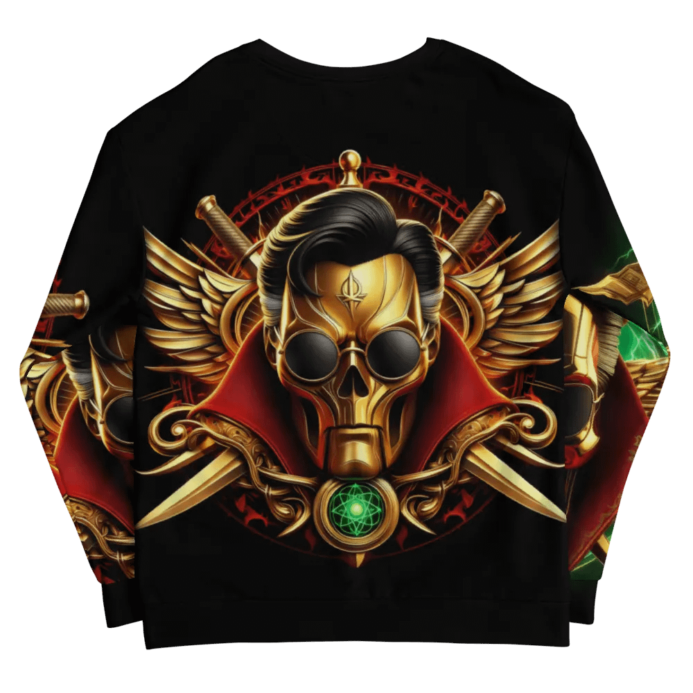 Silver Robot-Skull Face - Unisex Sweatshirt #43 product image (12)