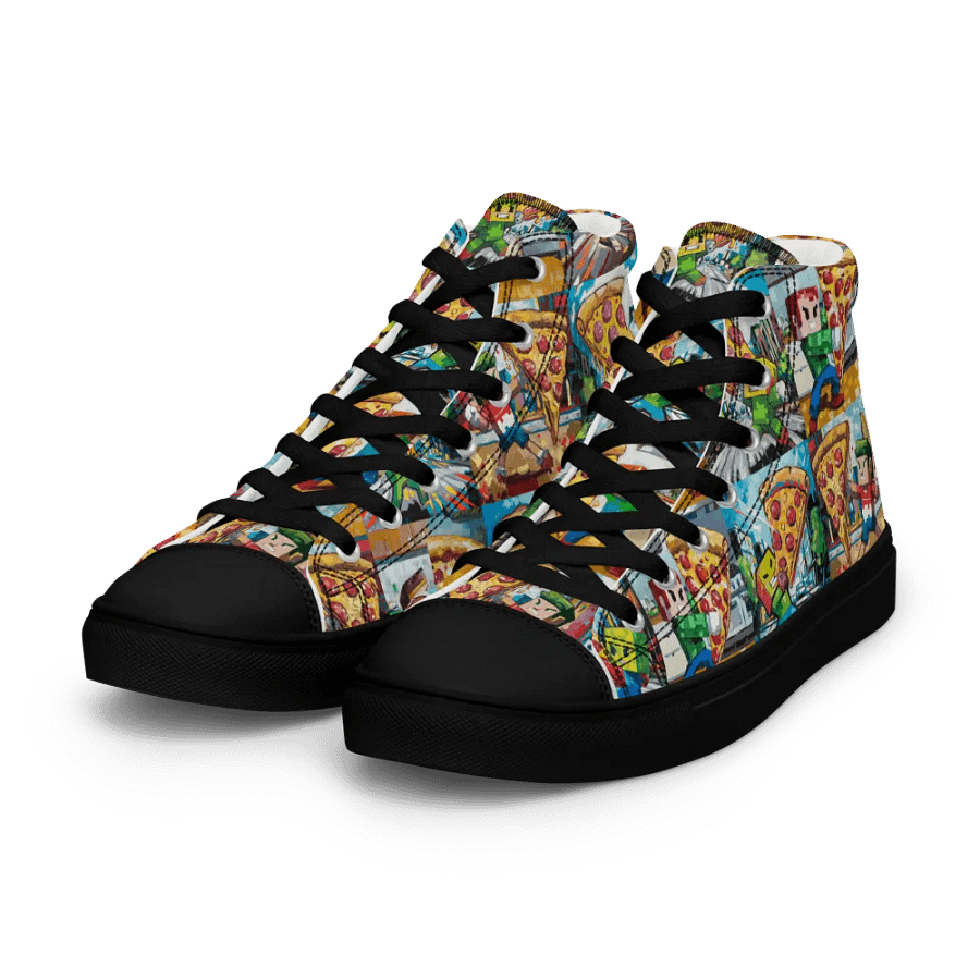 Pizza Modern Art High Top Male product image (7)