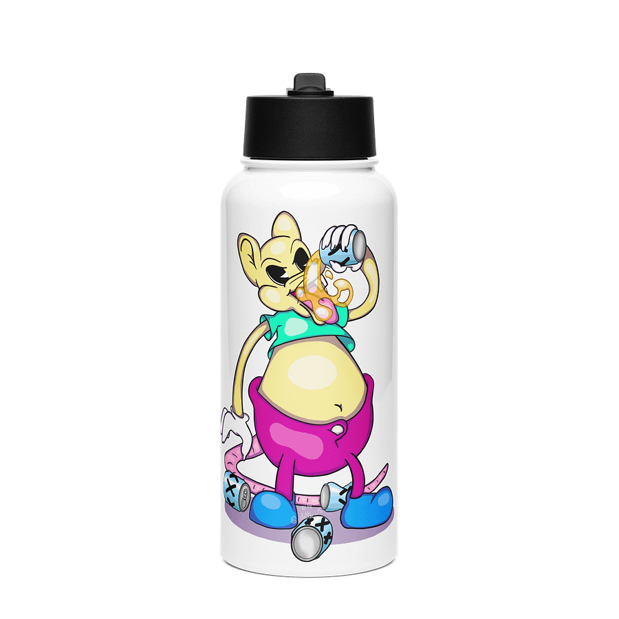 Drunk Rat Straw Water Bottle product image (1)