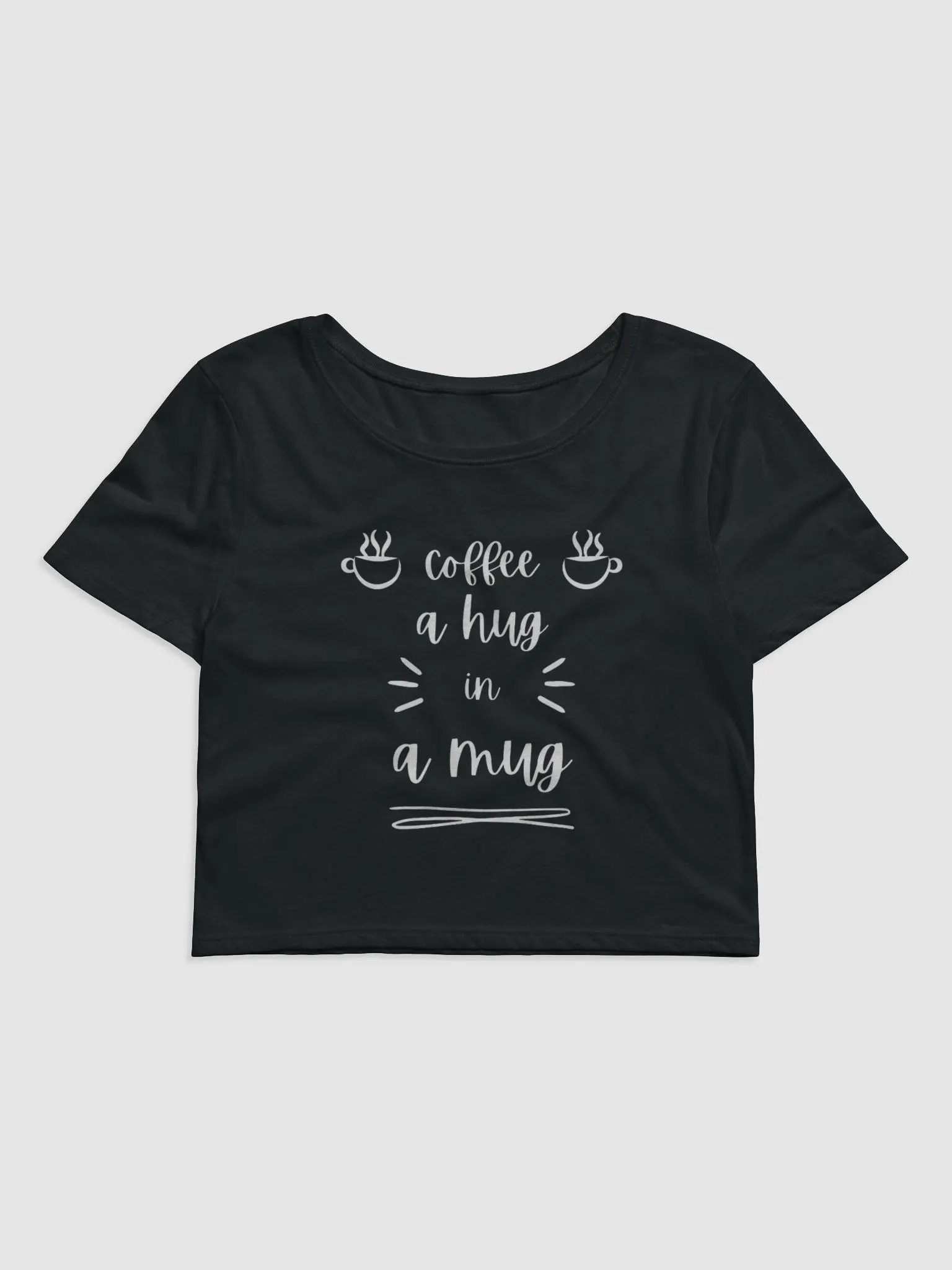 Coffee Hug Women's Crop Tee product image (1)