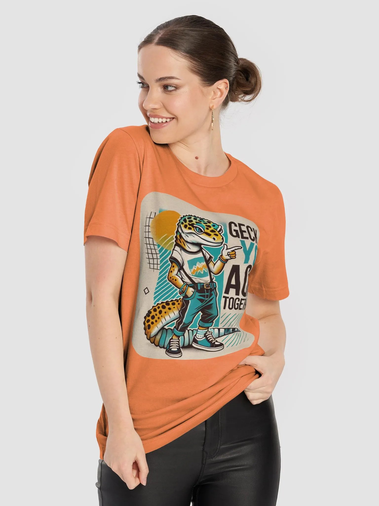 Geck Yo Act Together (Bella+Canvas Supersoft T-Shirt) product image (4)