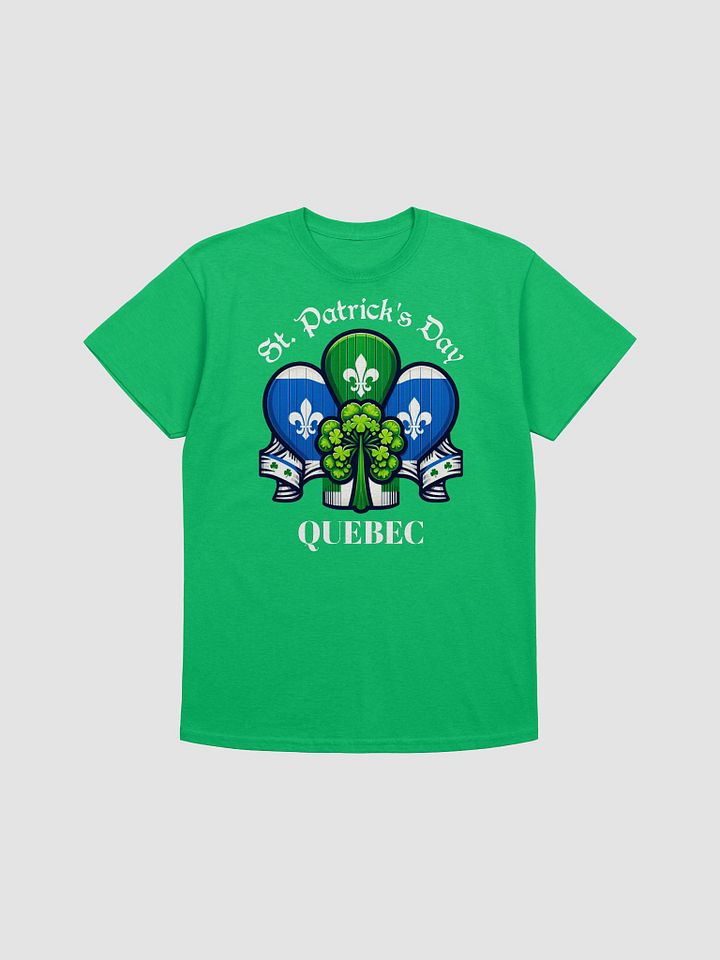St. Patrick's Day in Quebec Tee: Fusion of Cultures! product image (2)