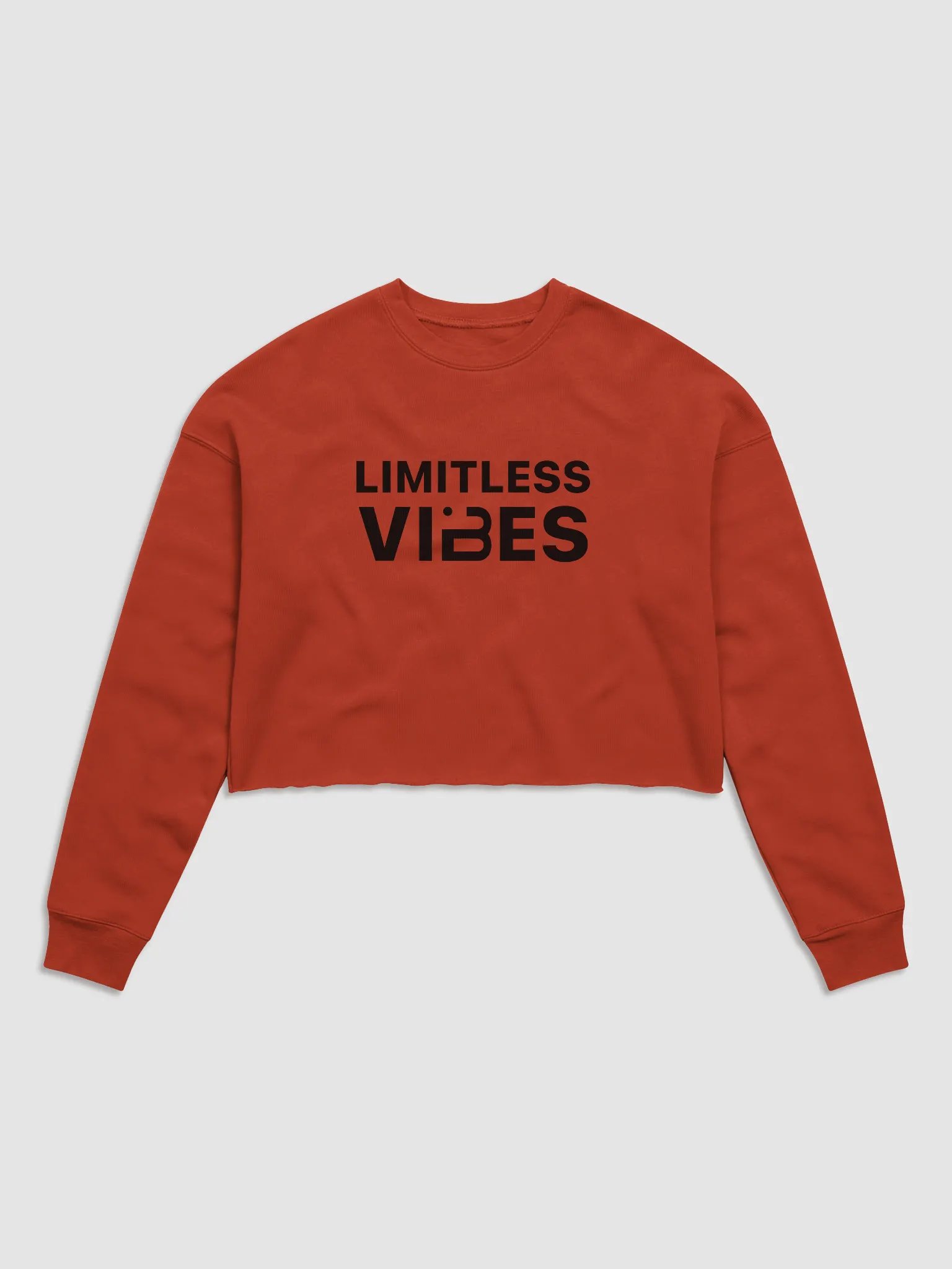 BUIII Limitless Vibes Women's Fleece Crop Sweatshirt product image (1)