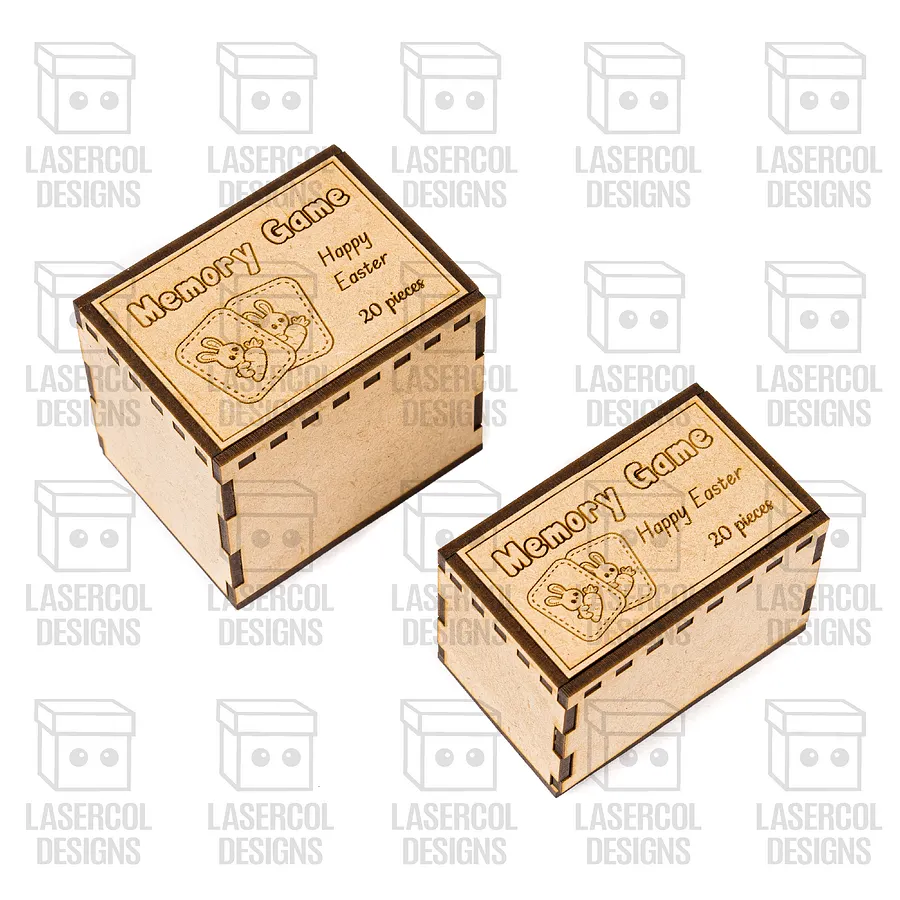 Easter Memory Game (2 Sizes) - Laser Cut Files product image (3)