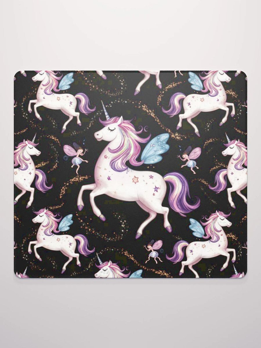 Enchanted Unicorn and Fairy Gaming Mouse Pad product image (3)