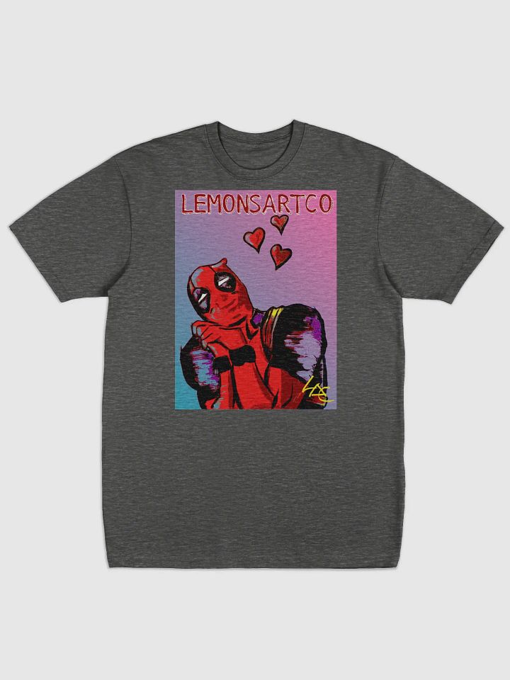 Redpool Hearts Blue2Pink T-Shirt Men's Tee product image (7)