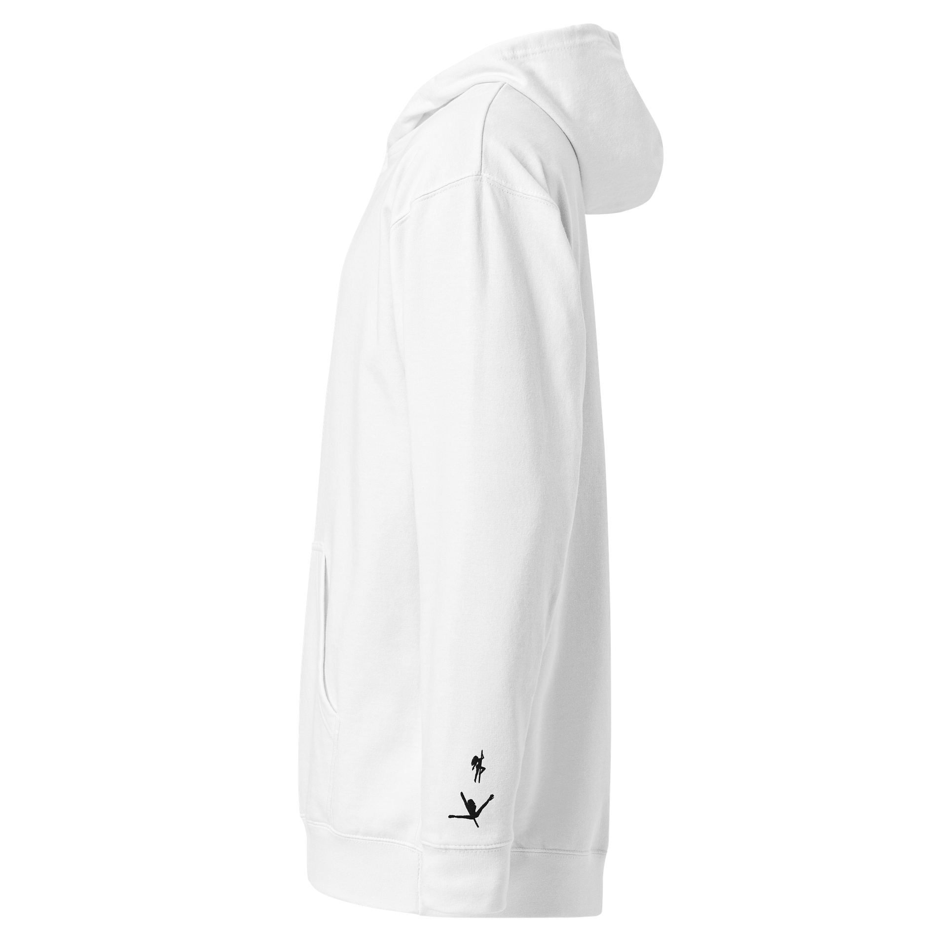 "KOMOSUN EXOTICS" ⎼⎼⎼ WHITE EMBROIDERED HOODIE product image (3)