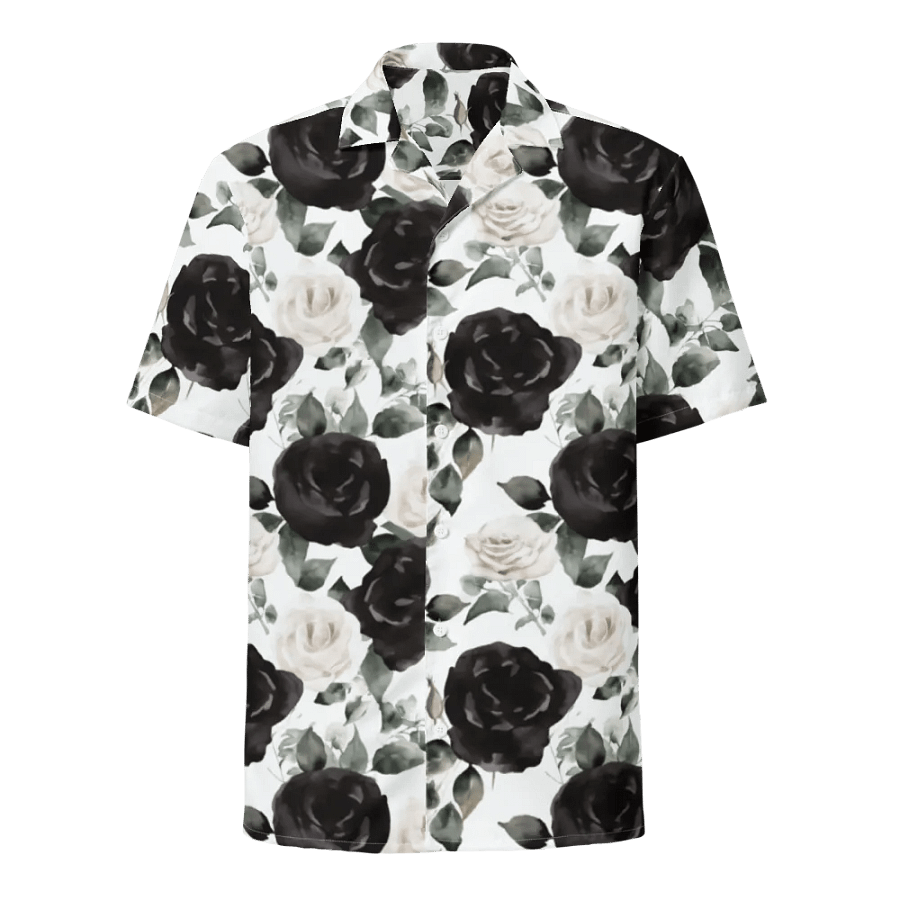 BLACK ROSES HAWAII SHIRT product image (2)