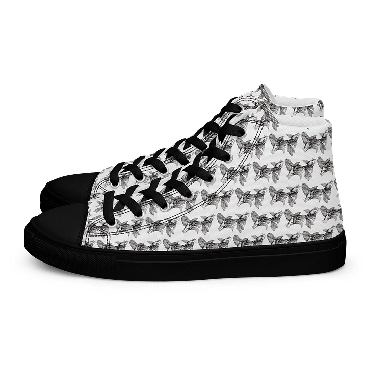 Koi Fish - Men's High Top Canvas Shoes product image (1)