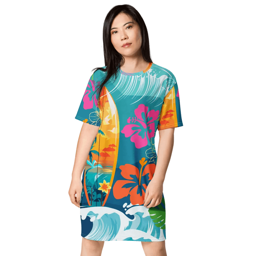Tropical Escape T Dress product image (7)