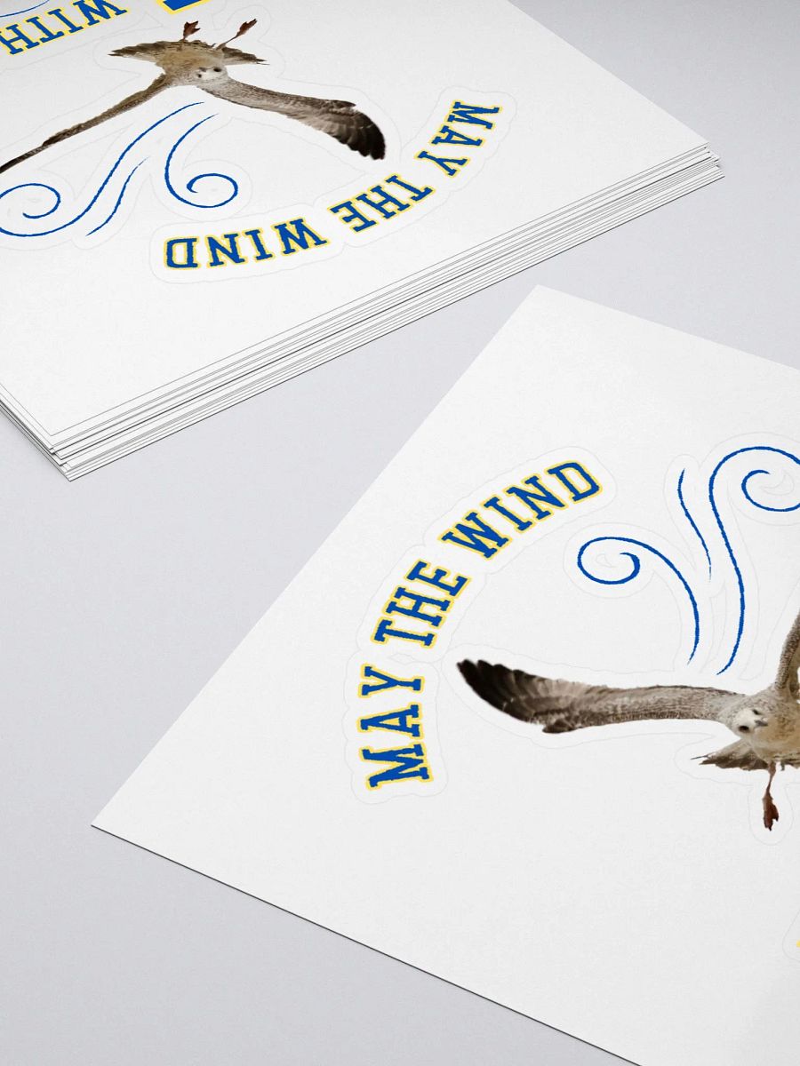 May the Wind Be With You - Kiss Cut Gull Stickers product image (10)