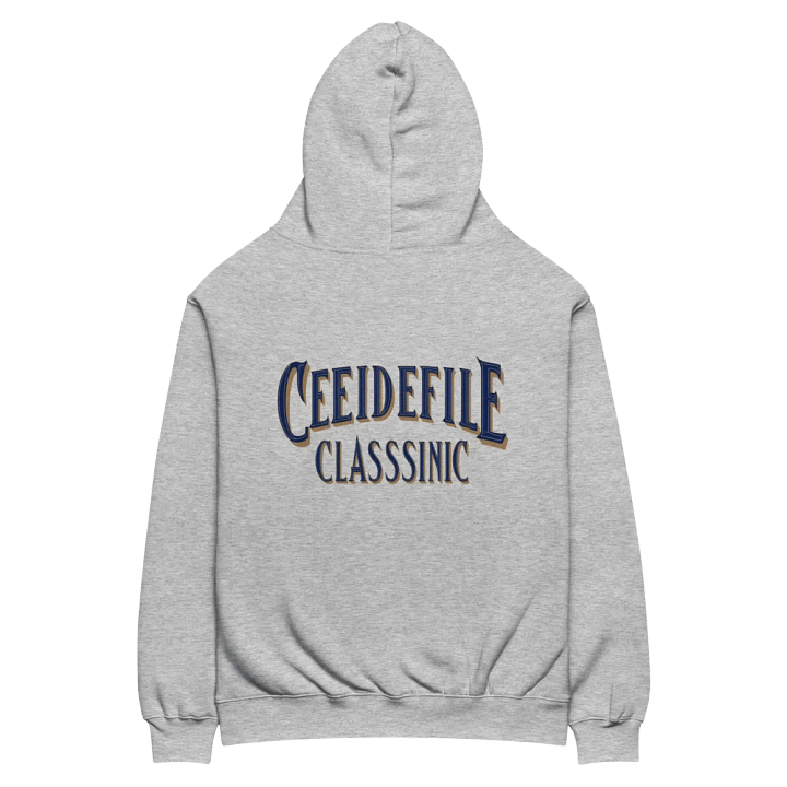 Classinic 3D Text Unisex Hoodie product image (2)